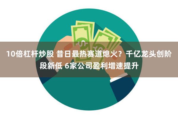 10倍杠杆炒股 昔日最热赛道熄火？千亿龙头创阶段新低 6家公司盈利增速提升